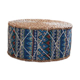 4pcs Handmade Straw Futon Floor Pillow Meditation Stool Pouf Bohemia