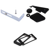 Maxbell Pickup Mounting Frame+ Bracket + Cavity Switch Covers Kit Set for LP Guitar Accs