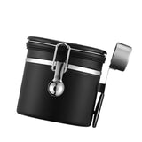Maxbell Coffee Canister Gadgets Coffee Storage Container for Tea Cookie Coffee Beans Black 1.2L