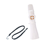 Kazoo Flute Portable Lightweight Musical Instrument for Singing Guitar Piano White