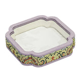 Maxbell Jewelry Tray Vintage Organizer Ring Dish Plate for Earrings Collection Rings Multi Color C