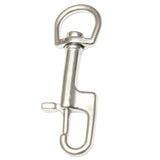 16xStainless Steel Swivel Snap Hook Clip for Scuba Diving Part Tool Accessories 90mm