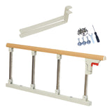Maxbell Bed Rails for Elderly Adults Security Under Mattress Bed Railing for Seniors 91cmx35cm 4 Support Rods