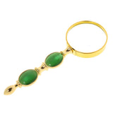 Maxbell 52mm High Power Mini Imitation Jade Magnifying Optical Glass Len Eye Loupe - Aladdin Shoppers