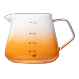 Maxbell Espresso Cup Travel Tea Coffee Cup Bar Restaurant Office Glass Measuring Cup Orange