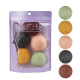 Maxbell Maxbell 5Piece Konjac Cleansing Sponge facial Washing Pad exfoliator DeepClean Round