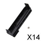 Maxbell 14xLaptop Hard Drive Caddy Cover with Screw for DELL LATITUDE E4310 Black
