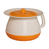 Maxbell Household Spittoon Multipurpose Toilet Urinal Pot for Home Bathroom Children Orange