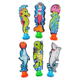 6 Pieces Diving Toys Colorful Fun Swimming Pool Toys for Girls Children Boys