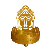 Maxbell Cup Candle Holder Ghee Lamp Butter Lamp Holder Home Decor Buddhist Supplies Buddha Head