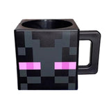 Maxbell Square Coffee Mug Decor Milk Tea Water Cup for Party Supplies Kitchen Office Black