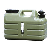 Maxbell Water Container with Spigot No Leakage Water Jug for Camping BBQ Backpacking 11L Green