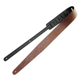 Maxbell Maxbell Double Sided Guitar Strap Leisure for Classical Guitars Electric Guitar Bass Deep brown