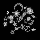 Sun Moon Star Insect Charm Pendant for DIY Necklace Bracelet Jewelry Making