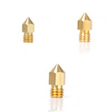 Maxbell NEW 0.2mm + 0.4mm + 0.5mm Extruder Nozzle Print Head for MK8 3D Printer DIY