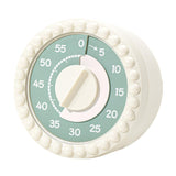 Maxbell Visual Timer Stylish 60 Minute Countdown Timer for Kitchen Housework  Beige