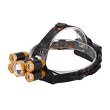 Maxbell Maxbell Fishing Headlight Outdoor Sports Headlamp with Adjustable Headband Gold