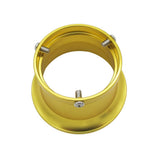 Maxbell 50mm Air Filter Interface Cup for 24/26/28/30mm Motorcycle Carb Silver Gold