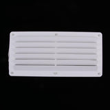 Maxbell White Rectangular Boat Vent Louver for Marine Boat RV Motorhome - Aladdin Shoppers