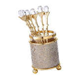 Maxbell Dessert Spoon Organiser Dessert Spoon Rest for Wedding Household Dining Room