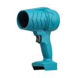 Maxbell Handheld Leaf Blower Portable Turbine Jet Fan for Yard Desktops Outdoors BBQ blue