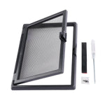 Maxbell Window Screen Mesh Home Office with Mount Hardware Tool Magnetic Flap System Style C