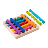 Maxbell Stacking Travel Game Creativity with 120 Challenges for Gift Friend Children