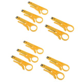 Maxbell 10Pieces Wire Cutter Cutting Tool Stripper for Coaxial Cable  MT-2017