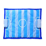 Maxbell Maxbell Pet Dog Cat Mat Kennel Puppy Soccer Football Game Pad Bed Cushion Blue S