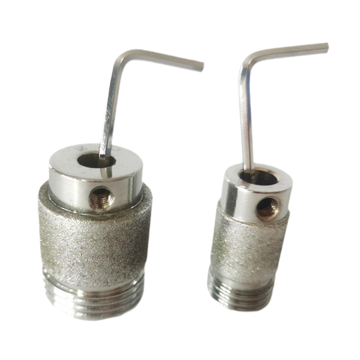 Maxbell 2Pcs Glass Grinder Bits Copper Sturdy Plating Stained Grinder Heads