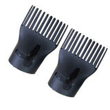 2 Pieces Hair Dryer Nozzle Universal Interface for Women Girls Styling Tools