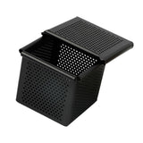 Maxbell Loaf Pan Baking Sheet with Lid Dish Square Mille Feuille Pan 7cmx7cmx7cm