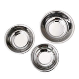 Maxbell 3Pcs Stainless Steel Mixing Bowls Outdoor Tableware for Kitchen Refrigerator