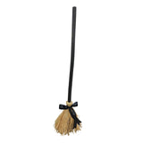 Maxbell Halloween Witch Broom with Ribbons for Masquerade Halloween Party Decoration