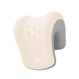 Maxbell Headrest for Office Chair Comfort Memory Foam Head Rest Pillow for Adults Beige Gray