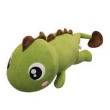 Maxbell Soft Dinosaurs Plush Doll Car Pillow Cute Plush Dinosaur Stuffed Animal for Gifts Brownback