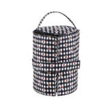Maxbell Crochet Organizer Bag Fashion Crochet Bag for Crochet Hooks Knitter Home Use Black White
