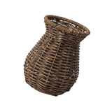 Maxbell Woven Vase Art Vase Rustic Flower Vase for Bathroom Home Decor Table Style E