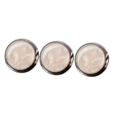 Maxbell 3 Pieces Trumpet Valve Caps Fluency Diameter 17mm Finger Button Replacements