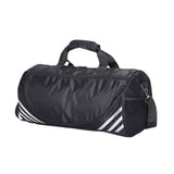 Maxbell Barrel Shoulder Travel Bag Sleek Gym Bag for Sports Training Camping Workout Silver