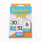 Maxbell 2 Set English Flash Cards Number Alphabet Kindergarten Toddlers Preschool