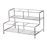 Maxbell Coffee Syrup Organizer Rack Seasoning Organizer for Pantry Tea House 6 grids