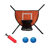 Maxbell Basketball Hoop for Trampoline for Kids Adults Outdoor Lightweight Backboard orange