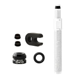 Maxbell MTB Road Bike Tubeless Tire Presta Valve Extender Universal Vacuum Tire 50mmSliver - Aladdin Shoppers