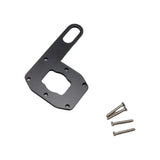 Light-emitting diode motorcycle fog lights, IP67 waterproof, CNC aluminum housing, yellow/clear light output, auxiliary driving lights Black Gen 3 Rearview A