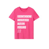 Maxbell Maxbell T Shirt for Women Summer Neck Shirt for Sports Traveling Street L Rose Pink