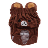 Maxbell Maxbell Puppy Clothes Female Dog Physiological Pants Cartoon Pet Underwear Bear