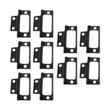 Maxbell 10 Pieces Door Hinges Premium Accessories for Living Room Cabinets Black