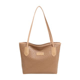 Maxbell Women Shoulder Bag Female Large Capacity Tote Bag for Travel Business Summer Khaki