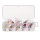 Maxbell 10 Pieces Lifelike Fishing Lures Bass Trout Bait Crankbait Fishing Hard Plastic Bait - Aladdin Shoppers